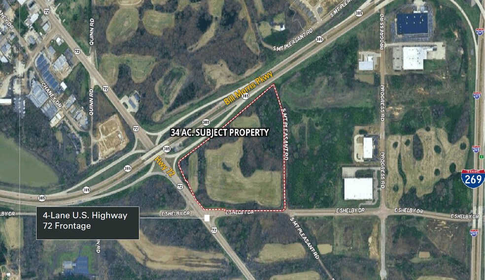 E Shelby - 34.11 Acres dr, Collierville, TN à vendre - Photo du bâtiment - Image 3 de 3