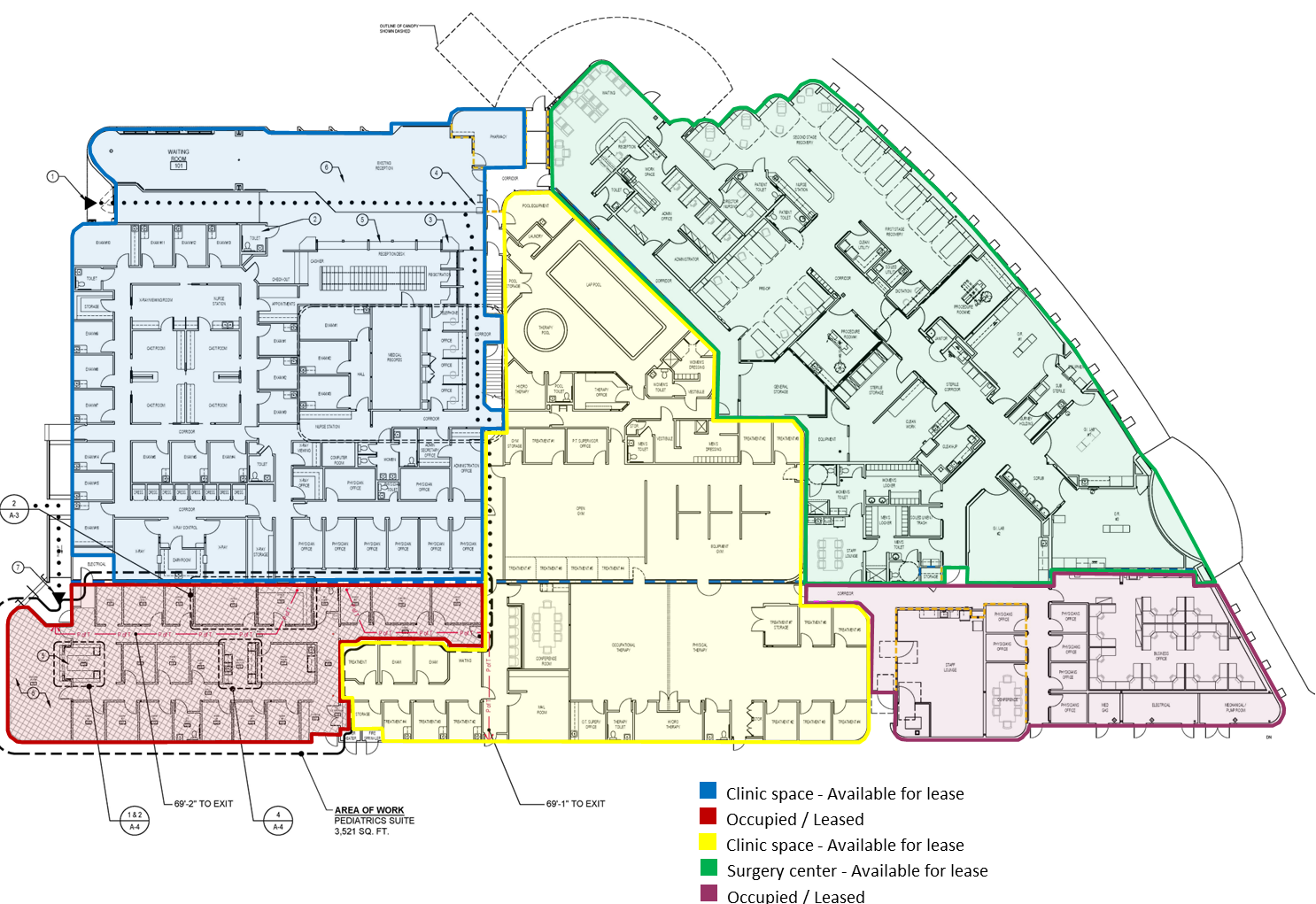 4510 Brockton Ave, Riverside, CA à louer Plan d’étage- Image 1 de 1