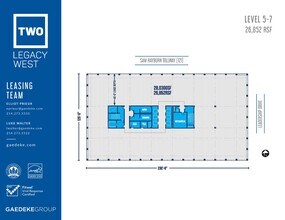 7950 Legacy Dr, Plano, TX for lease Floor Plan- Image 1 of 1
