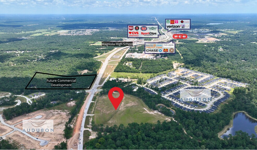 FM 1488 and Mill Creek Road, Magnolia, TX à vendre - Photo du bâtiment - Image 2 de 3