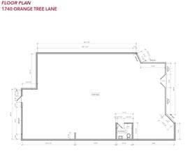 1765-1795 Orange Tree Ln, Redlands, CA à louer Plan d’étage- Image 2 de 2