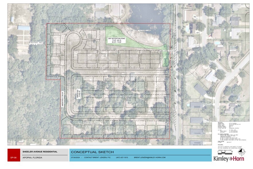 1770 Sheeler Ave, Apopka, FL à vendre - Plan de site - Image 3 de 3