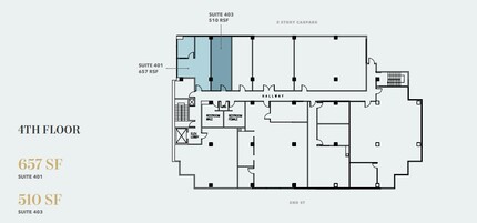 340 E 2nd St, Los Angeles, CA à louer Plan d’étage- Image 1 de 1