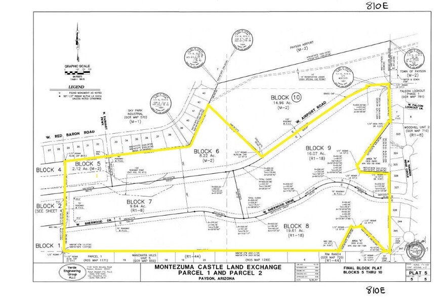 1200 Airport, Payson, AZ à vendre - Plan cadastral - Image 3 de 39