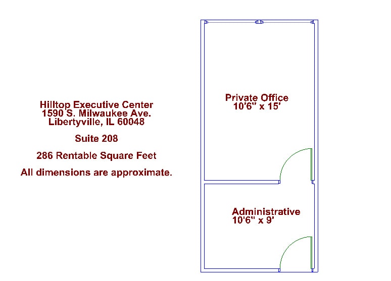 1580 S Milwaukee Ave, Libertyville, IL for lease Floor Plan- Image 1 of 1