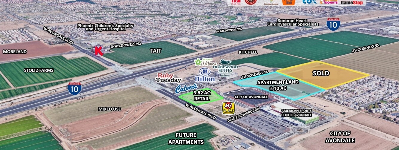 SEC N Avondale Blvd & W Roosevelt St, Avondale, AZ for sale Building Photo- Image 1 of 2