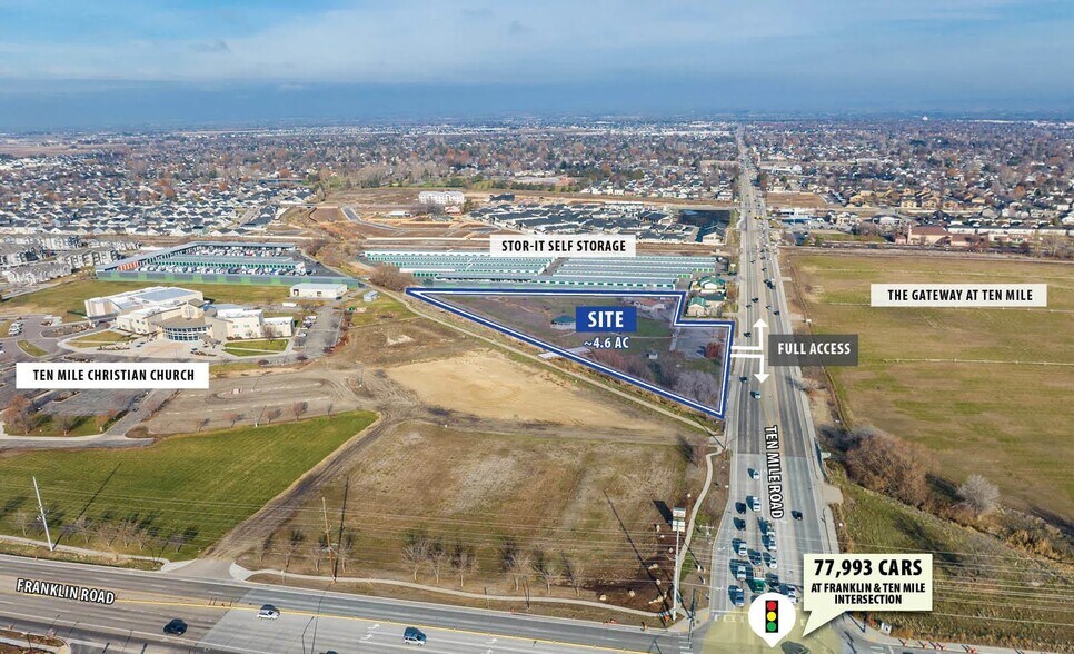 175 N Ten Mile Rd, Meridian, ID à vendre - Photo du bâtiment - Image 1 de 5