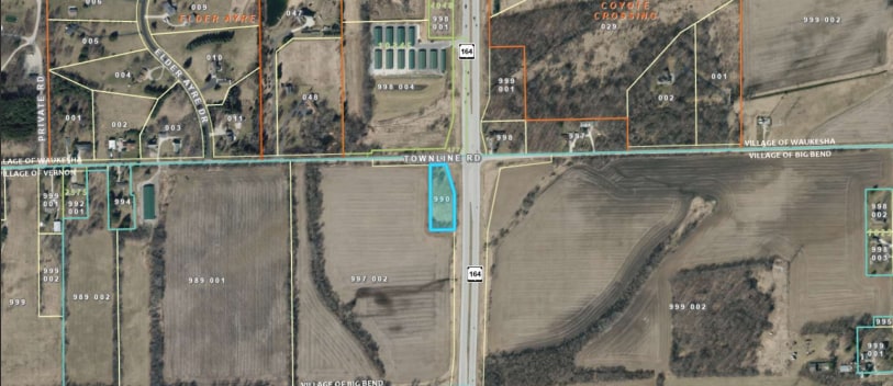 S63W24015 Town Line Rd, Waukesha, WI à vendre - Aérien - Image 2 de 2
