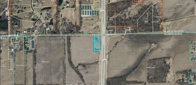 S63W24015 Town Line Rd, Waukesha, WI à vendre - Aérien - Image 2 de 2