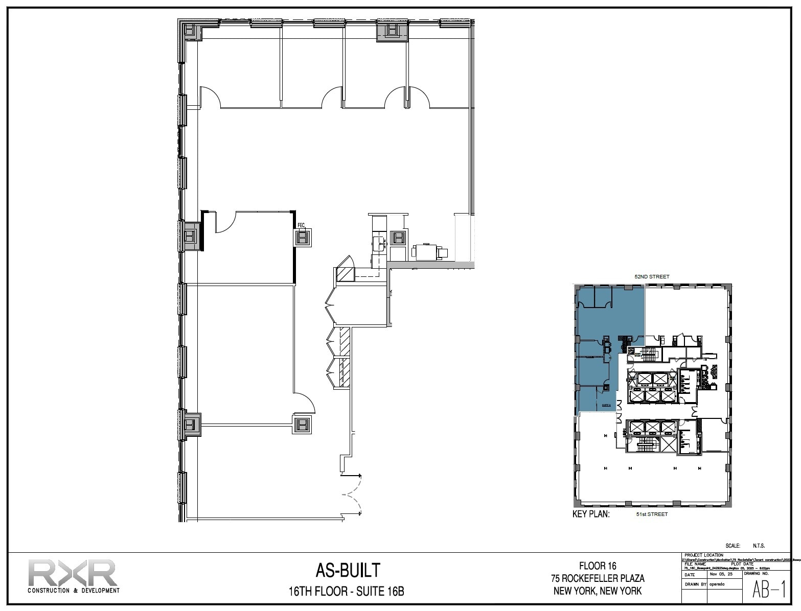 75 Rockefeller Plaza, New York, NY for lease Floor Plan- Image 1 of 1