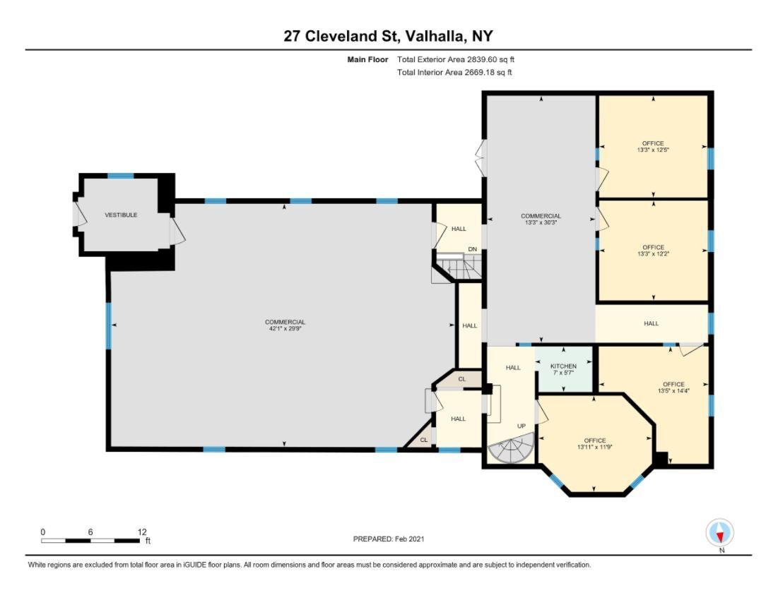 27 Cleveland St, Valhalla, NY à vendre Plan d  tage- Image 1 de 1