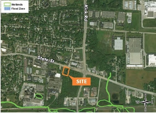 Roosevelt Rd, Geneva, IL à vendre - Aérien - Image 2 de 3