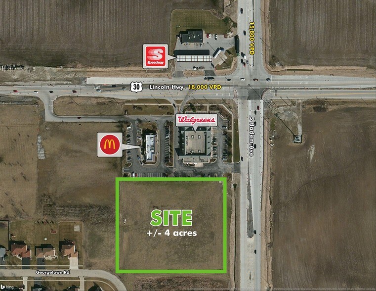 SWC Harlem Ave, Frankfort, IL à vendre - Photo du bâtiment - Image 2 de 3