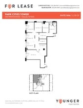 7001 Preston Rd, Dallas, TX à louer Plan d’étage- Image 1 de 1