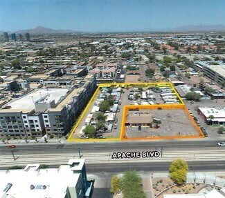 Plus de détails pour 1856 E Apache Blvd, Tempe, AZ - Terrain à vendre