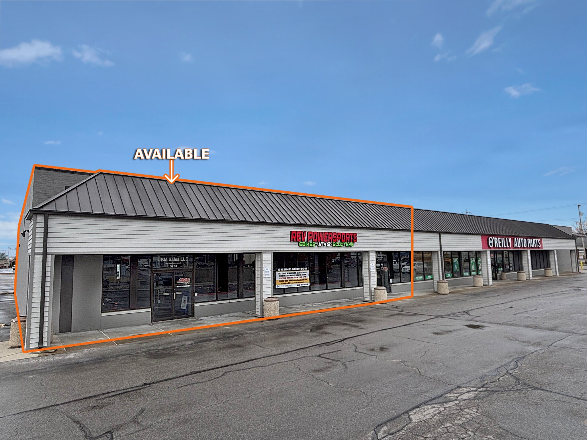 5733-5737 Lewis Ave, Toledo, OH for lease Building Photo- Image 1 of 6