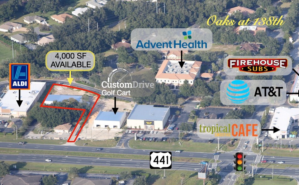 13922 US Hwy 441/27, Lady Lake, FL à louer - Photo du bâtiment - Image 2 de 6