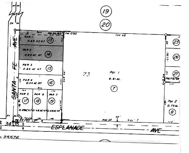 1301 S Santa Fe Ave, San Jacinto, CA à vendre - Plan cadastral - Image 3 de 3