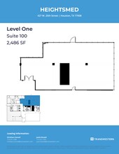 427 W 20th St, Houston, TX for lease Site Plan- Image 2 of 3