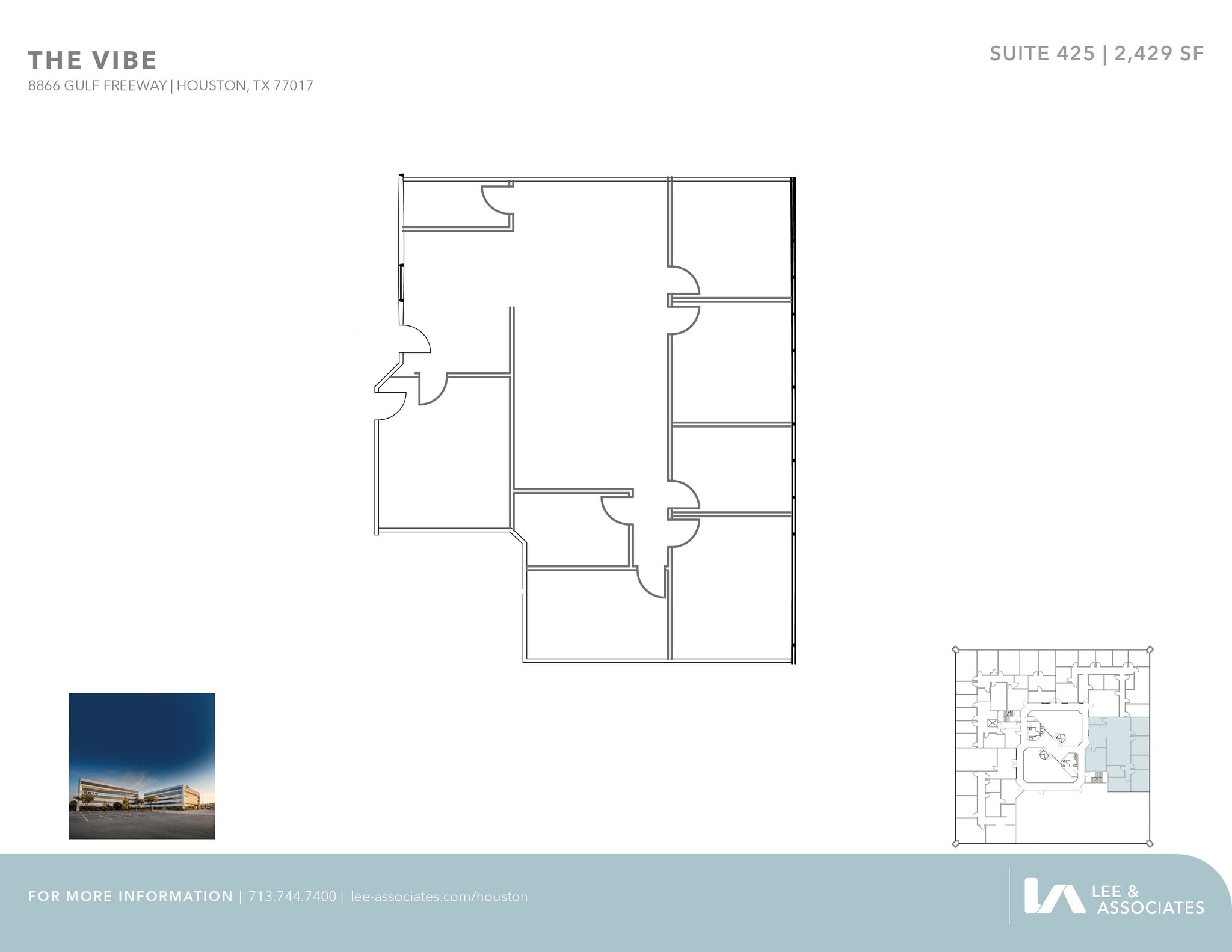 8866 Gulf Fwy, Houston, TX à louer Plan d’étage- Image 1 de 1