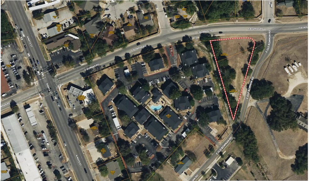 107 E Bowman Dr, Round Rock, TX à vendre - Aérien - Image 1 de 3