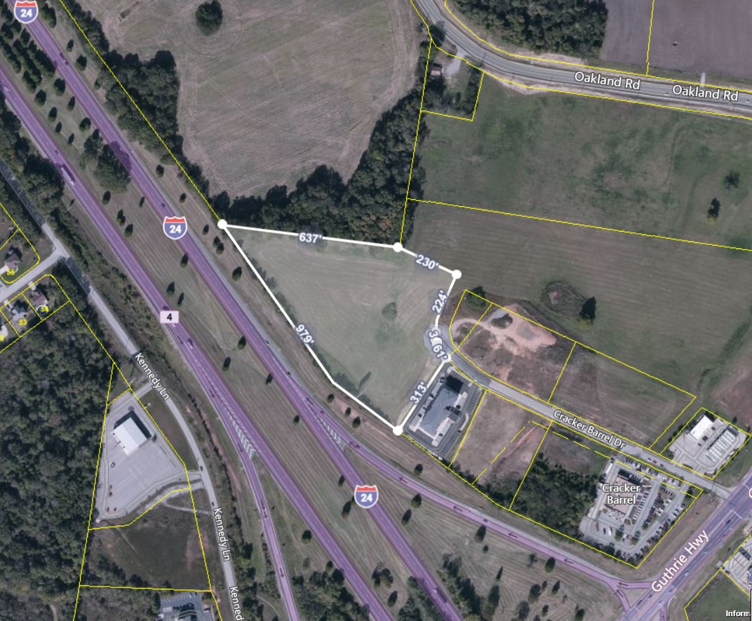 Cracker Barrel Dr, Clarksville, TN for sale Aerial- Image 1 of 11