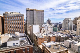 555 Post St, San Francisco, CA - AÉRIEN  Vue de la carte