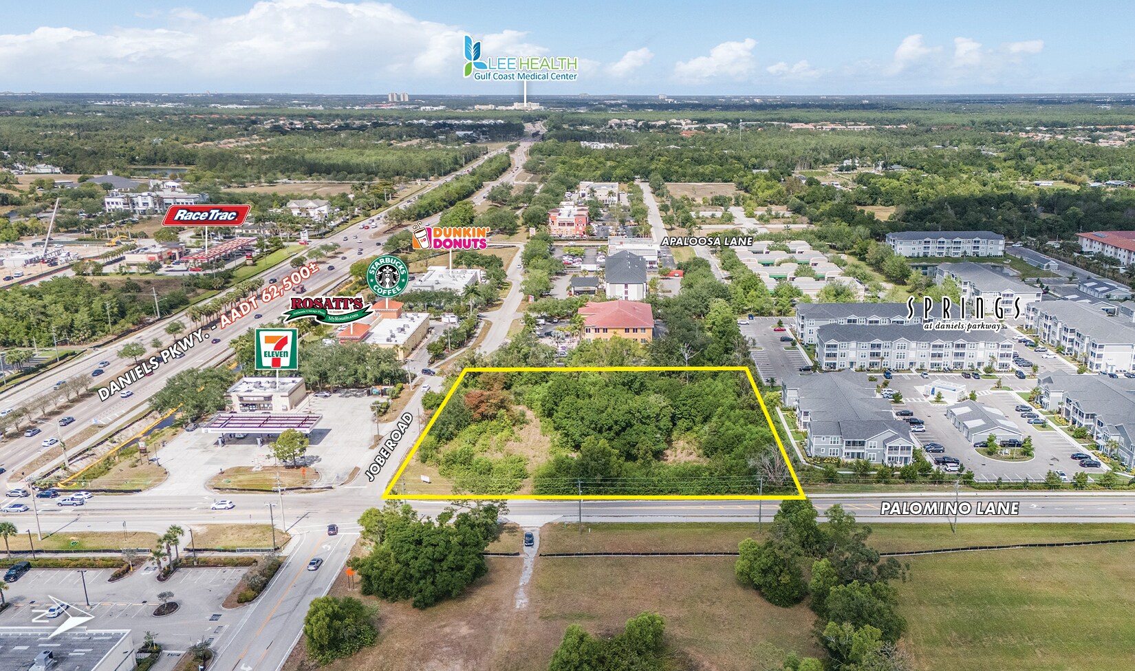13400 Palomino Ln, Fort Myers, FL à vendre Aérien- Image 1 de 7