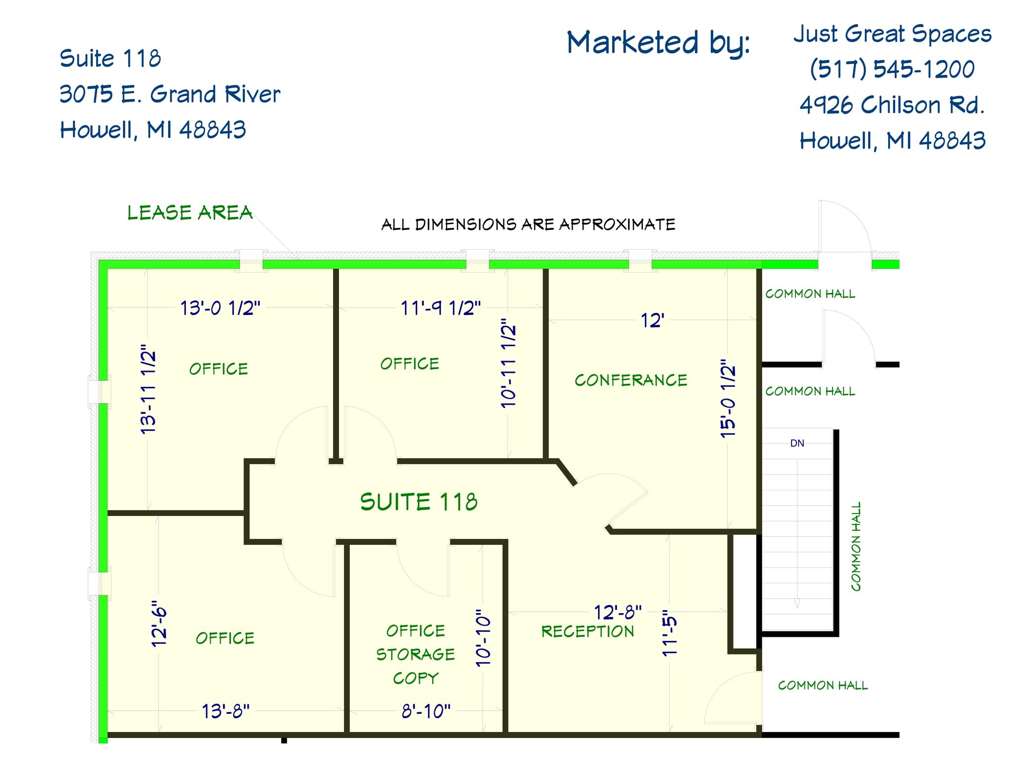3075 E Grand River Ave, Howell, MI for lease Site Plan- Image 1 of 8
