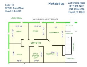 3075 E Grand River Ave, Howell, MI for lease Site Plan- Image 1 of 8