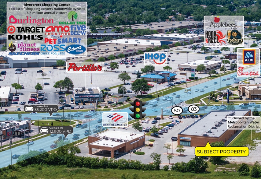 4736-4756 W Cal Sag Rd, Crestwood, IL for sale - Building Photo - Image 3 of 9