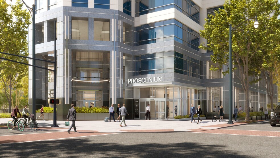 1170 Peachtree St, Atlanta, GA à louer - Photo du bâtiment - Image 2 de 10