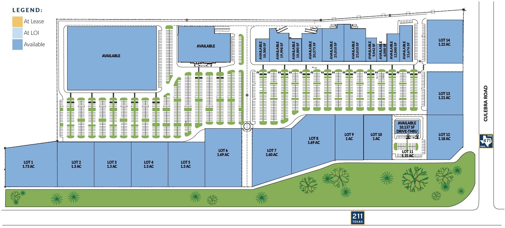 Highway 211 & Culebra Road, San Antonio, TX à louer Photo principale- Image 1 de 5