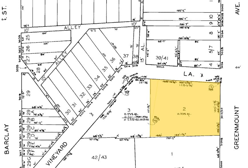 3010-3016 Greenmount Ave, Baltimore, MD à louer - Plan cadastral - Image 2 de 31