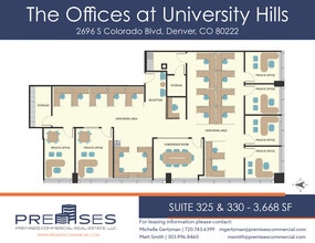 2696 S Colorado Blvd, Denver, CO for lease Floor Plan- Image 1 of 3