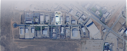 1066 Carrier Parkway Ave, Bakersfield, CA - AERIAL  map view