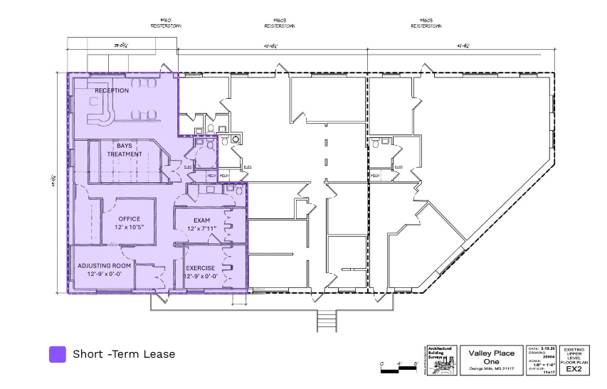 9601-9611 Reisterstown Rd, Owings Mills, MD for lease Floor Plan- Image 1 of 1