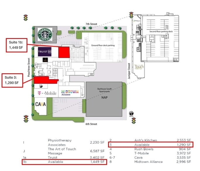 855 Peachtree St, Atlanta, GA for lease - Building Photo - Image 2 of 8