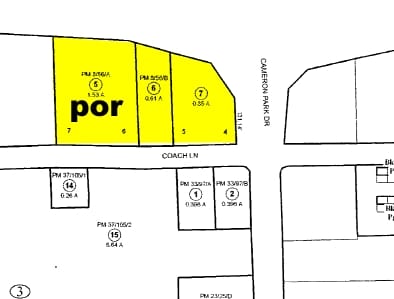 3371-3377 Coach Ln, Cameron Park, CA à vendre - Plan cadastral - Image 3 de 5