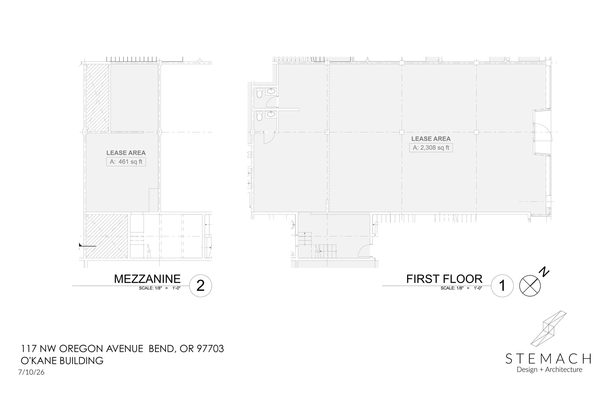 115-125 NW Oregon Ave, Bend, OR for lease Site Plan- Image 1 of 7