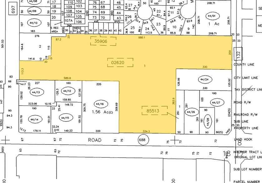 13801-13847 Walsingham Rd, Largo, FL for lease - Plat Map - Image 2 of 21