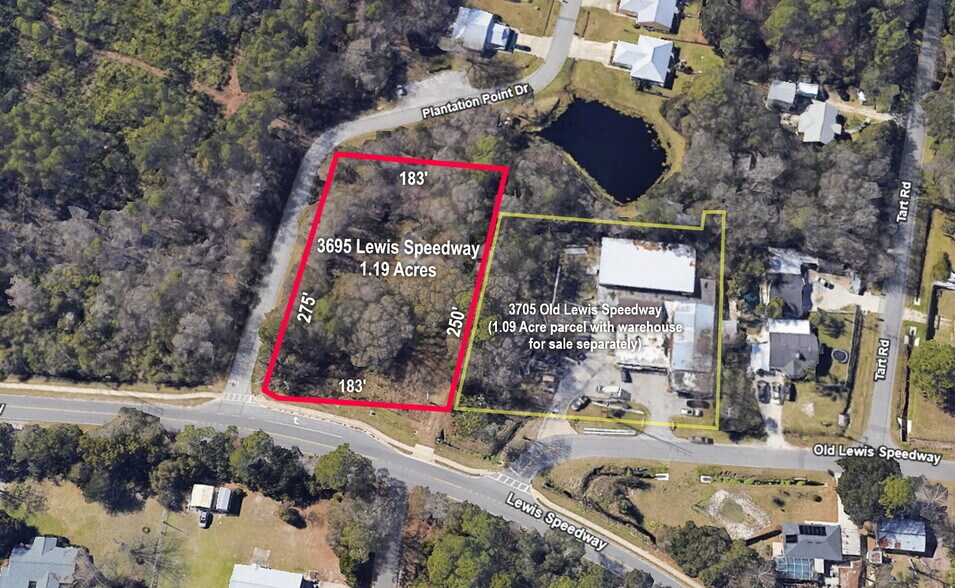3695 Lewis Speedway, Saint Augustine, FL à vendre - Aérien - Image 2 de 6
