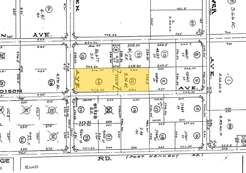 930 Madison Ave, Eagleville, PA à vendre - Plan cadastral - Image 2 de 7