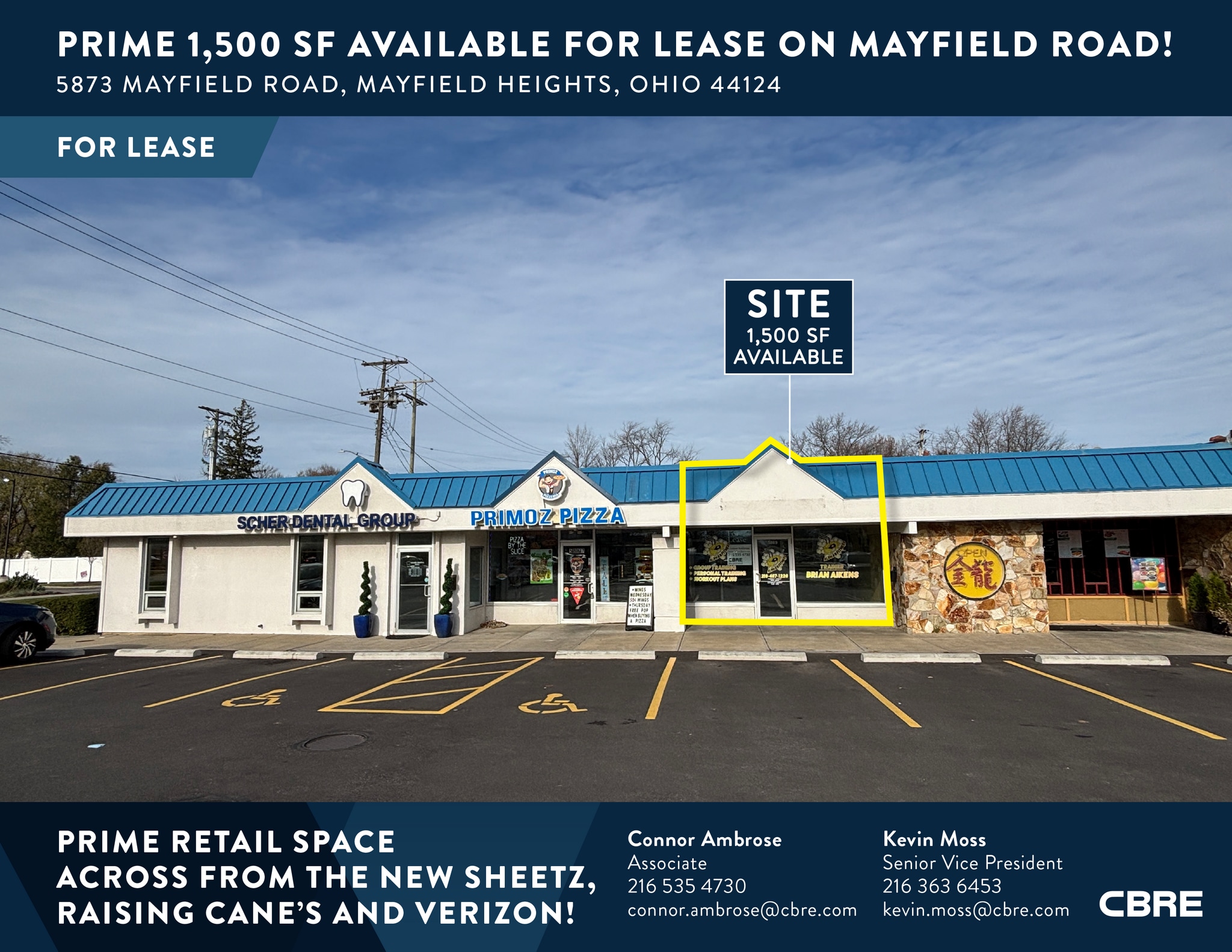 5867-5873 Mayfield Rd, Mayfield Heights, OH à louer Photo principale- Image 1 de 8