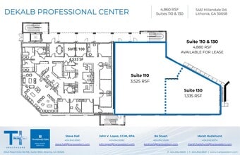 5461 Hillandale Dr, Lithonia, GA for lease Floor Plan- Image 1 of 1