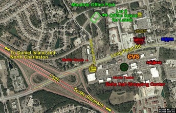 497 Bramson Ct, Mount Pleasant, SC - AERIAL map view - Image1