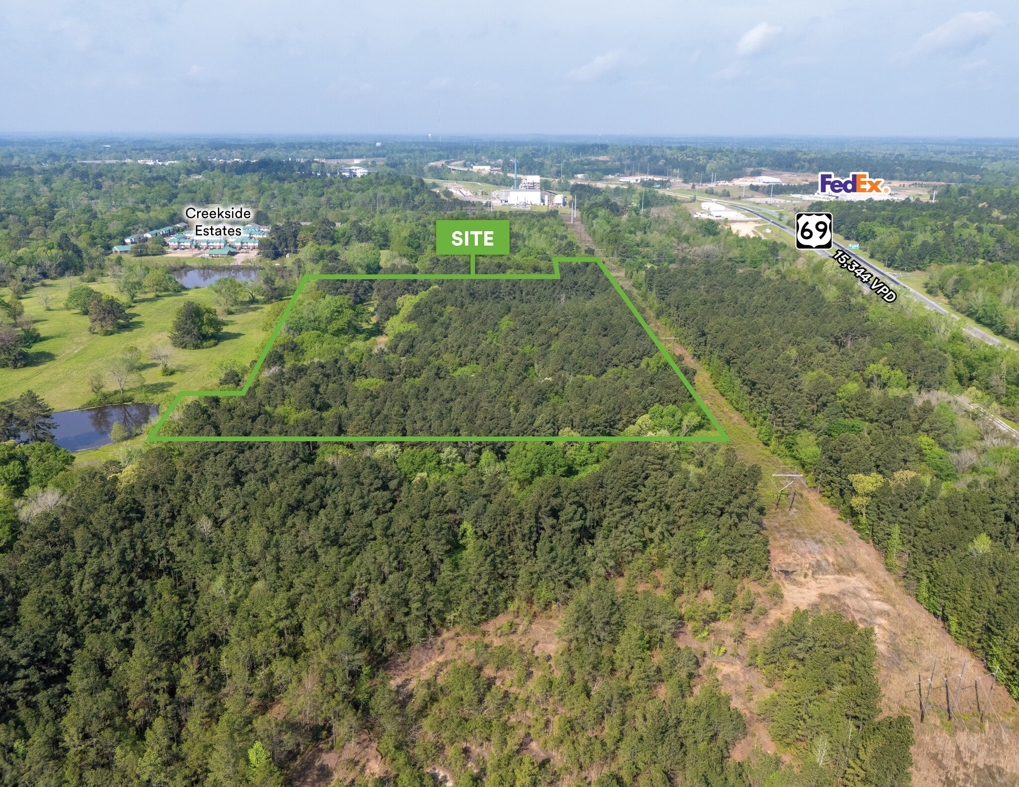2101 Sayers St, Lufkin, TX for sale Aerial- Image 1 of 5