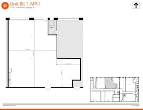 2130-2140 W Fulton St, Chicago, IL à louer Plan de site- Image 1 de 1