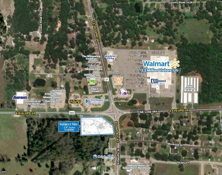 101 NW Loop 564, Mineola, TX for sale - Building Photo - Image 1 of 2