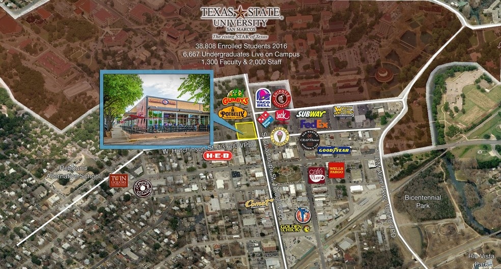 301 N Guadalupe St, San Marcos, TX for lease - Building Photo - Image 3 of 4